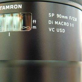 TAMRON EOS SP90mm F2.8 DI MACRO VC USD