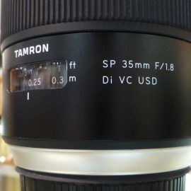 TAMRON EOS35mmF1.8DI VC USD F012