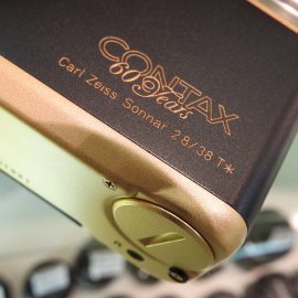 CONTAX T2 ゴールド ６０周年モデル