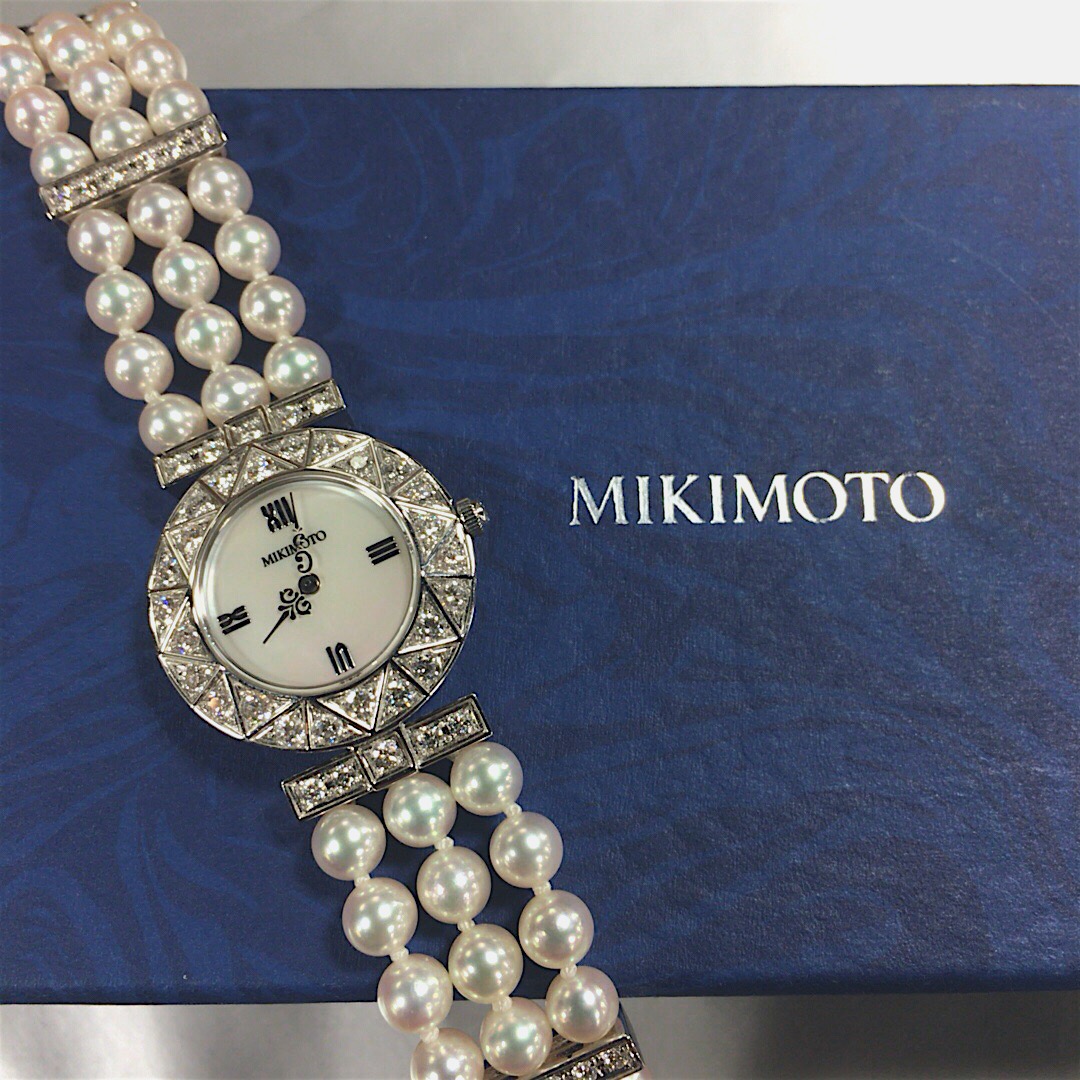 【MIKIMOTO】上品なパールの腕時計｜KOMEHYO NOW