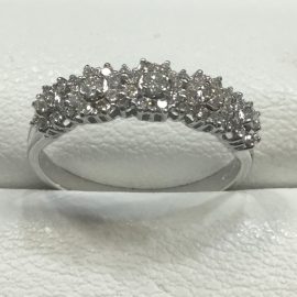 [买进中心横滨西口店]买下了K18WG钻石戒指。