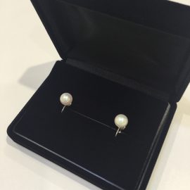 买下了2/6[吉祥寺商店]珍珠贝珍珠×WG的耳环！