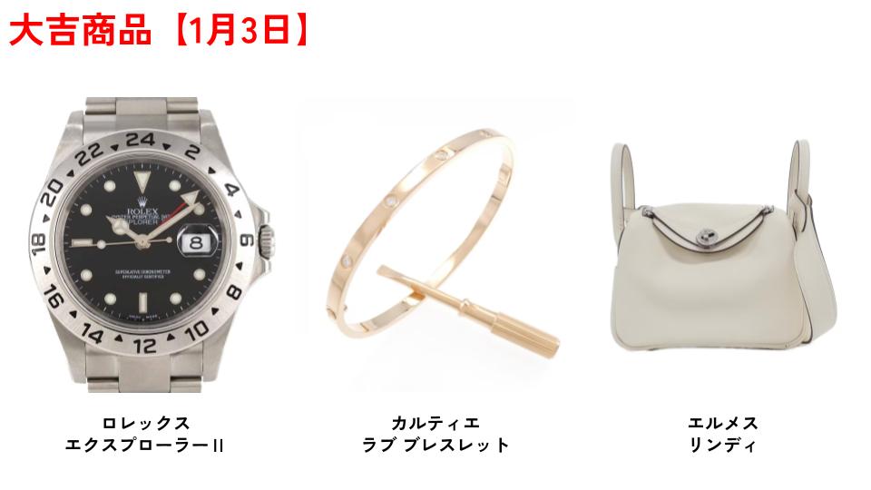 1/3 ガチャ 大吉ラインアップ